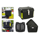 Maxbell 45L Motorcycle Top Case Motorbike Tail Box Trunk for Scooter Motorcycle With Base Lining