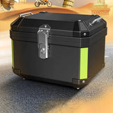 Maxbell 45L Motorcycle Top Case Motorbike Tail Box Trunk for Scooter Motorcycle With Base