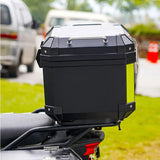 Maxbell 45L Motorcycle Top Case Motorbike Tail Box Trunk for Scooter Motorcycle With Base