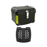 Maxbell 45L Motorcycle Top Case Motorbike Tail Box Trunk for Scooter Motorcycle With Base