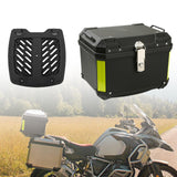 Maxbell 45L Motorcycle Top Case Motorbike Tail Box Trunk for Scooter Motorcycle With Base