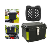 Maxbell 45L Motorcycle Top Case Motorbike Tail Box Trunk for Scooter Motorcycle With Base