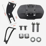 Maxbell Motorcycle Mudguard Decor Replacement Motorcycle Splash Guard for Honda