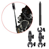 Maxbell Motorcycle Selfie Stick Motorcycle Bike Handlebar Clamp Mount for GoPro