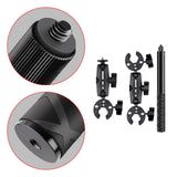 Maxbell Motorcycle Selfie Stick Motorcycle Bike Handlebar Clamp Mount for GoPro