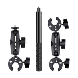 Maxbell Motorcycle Selfie Stick Motorcycle Bike Handlebar Clamp Mount for GoPro
