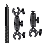 Maxbell Motorcycle Selfie Stick Motorcycle Bike Handlebar Clamp Mount for GoPro