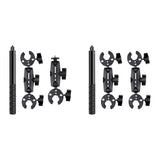 Maxbell Motorcycle Selfie Stick Motorcycle Bike Handlebar Clamp Mount for GoPro