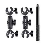 Maxbell Motorcycle Selfie Stick Monopod Mount for Insta360 x4/x3 Sports Cameras