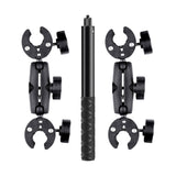 Maxbell Motorcycle Selfie Stick Monopod Mount for Insta360 x4/x3 Sports Cameras