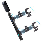 Maxbell Motorcycle Selfie Stick Monopod Mount for Insta360 x4/x3 Sports Cameras