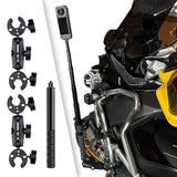 Maxbell Motorcycle Selfie Stick Monopod Mount for Insta360 x4/x3 Sports Cameras