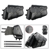 Maxbell Motorcycle Side Saddlebag Quick Detachable Bike Storage Outdoor Swingarm Bag Right Mount