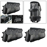 Maxbell Motorcycle Side Saddlebag Quick Detachable Bike Storage Outdoor Swingarm Bag Right Mount
