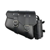 Maxbell Motorcycle Side Saddlebag Quick Detachable Bike Storage Outdoor Swingarm Bag Left Mount