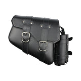 Maxbell Motorcycle Side Saddlebag Quick Detachable Bike Storage Outdoor Swingarm Bag Left Mount