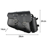 Maxbell Motorcycle Side Saddlebag Quick Detachable Bike Storage Outdoor Swingarm Bag Left Mount
