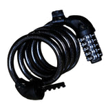 Maxbell Security Bike Lock Black Coiling Combination Bike Lock for Kids Scooter