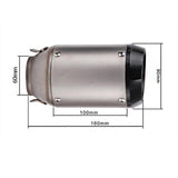 Maxbell Exhaust Pipe Extension Professional Accessories for R1 S1000rr Gsxr1000