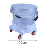 Maxbell Car Washing Bucket with Bucket Dolly Multipurpose for Car Detailing Portable
