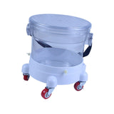 Maxbell Car Washing Bucket with Bucket Dolly Multipurpose for Car Detailing Portable