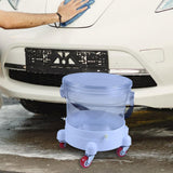 Maxbell Car Washing Bucket with Bucket Dolly Multipurpose for Car Detailing Portable