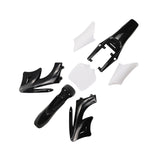 Maxbell Body Mudguard Kit Premium Accessories for Apollo Mini Dirt Bike 47cc 49cc Black