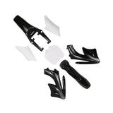 Maxbell Body Mudguard Kit Premium Accessories for Apollo Mini Dirt Bike 47cc 49cc Black