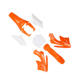 Maxbell Body Mudguard Kit Premium Accessories for Apollo Mini Dirt Bike 47cc 49cc Orange