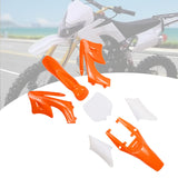Maxbell Body Mudguard Kit Premium Accessories for Apollo Mini Dirt Bike 47cc 49cc Orange