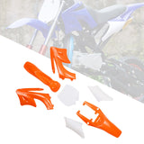 Maxbell Body Mudguard Kit Premium Accessories for Apollo Mini Dirt Bike 47cc 49cc Orange