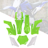 Maxbell Body Mudguard Kit Premium Accessories for Apollo Mini Dirt Bike 47cc 49cc Green