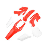 Maxbell Body Mudguard Kit Premium Accessories for Apollo Mini Dirt Bike 47cc 49cc Red