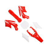 Maxbell Body Mudguard Kit Premium Accessories for Apollo Mini Dirt Bike 47cc 49cc Red