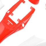 Maxbell Body Mudguard Kit Premium Accessories for Apollo Mini Dirt Bike 47cc 49cc Red
