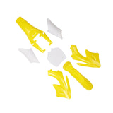 Maxbell Body Mudguard Kit Premium Accessories for Apollo Mini Dirt Bike 47cc 49cc Yellow