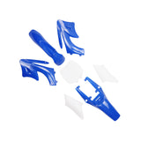 Maxbell Body Mudguard Kit Premium Accessories for Apollo Mini Dirt Bike 47cc 49cc Dark Blue