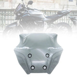 Maxbell Motorcycle Windshield Sturdy Wind Deflector for Yamaha MT-09 SP MT09 24 Gray