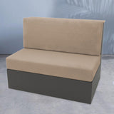 Maxbell RV Dinette Cushion Covers Washable RV Seat Cover for Home Vehicle Couch Beige