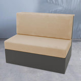 Maxbell RV Dinette Cushion Covers Washable RV Seat Cover for Home Vehicle Couch Apricot Color