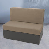 Maxbell RV Dinette Cushion Covers Washable RV Seat Cover for Home Vehicle Couch Khaki