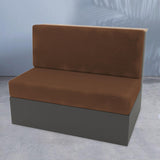 Maxbell RV Dinette Cushion Covers Washable RV Seat Cover for Home Vehicle Couch Caramel Color