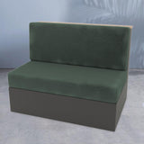 Maxbell RV Dinette Cushion Covers Washable RV Seat Cover for Home Vehicle Couch Green