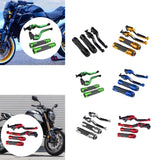 Maxbell Motorcycle Clutch Brake Levers Set Stable Performance Easily Install Folding Black