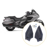 Maxbell Adjustable Upper Air Deflectors Sturdy Professional for Honda Gold Wing Black