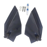 Maxbell Adjustable Upper Air Deflectors Sturdy Professional for Honda Gold Wing Black