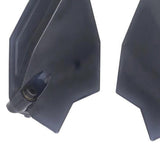 Maxbell Adjustable Upper Air Deflectors Sturdy Professional for Honda Gold Wing Black
