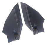 Maxbell Adjustable Upper Air Deflectors Sturdy Professional for Honda Gold Wing Black