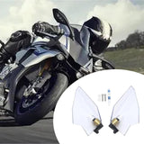Maxbell Adjustable Upper Air Deflectors Sturdy Professional for Honda Gold Wing Clear