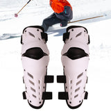 Maxbell Motorcycle Knee Pads Comfortable Knee Wrap Waterproof Breathable Knee Guards White